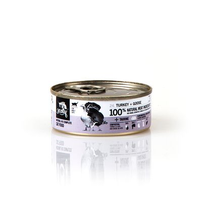 3Coty karma indyk z gęsią 80g