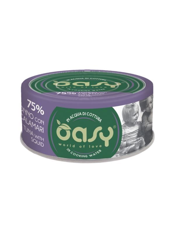 OASY MORE LOVE tuńczyk i kalmary 70g