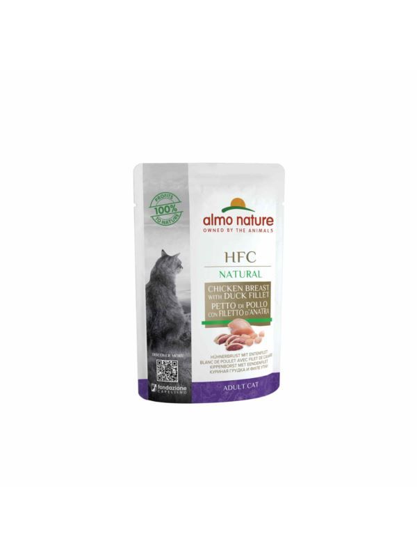 Almo Nature HFC natural kurczak z kaczką 55g