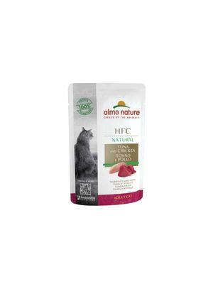 Almo Nature HFC natural tuńczyk i kurczak 55g