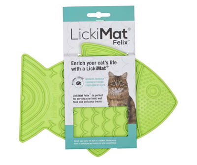 Mata do lizania LickiMat Felix limonkowa