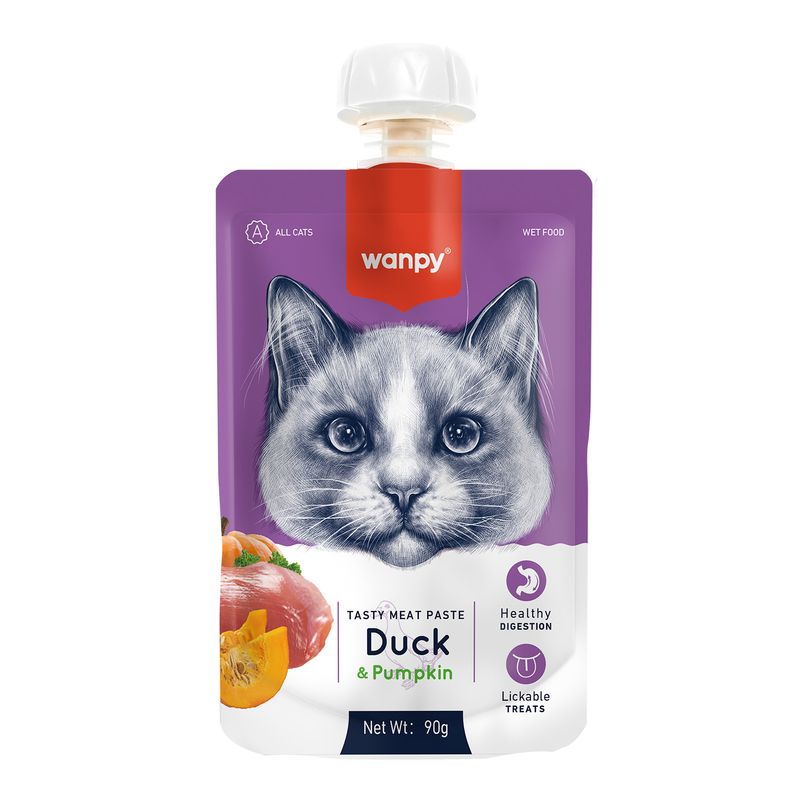 Wanpy kremowy pasztet - kaczka z dynią 90g