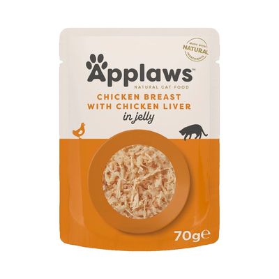 Applaws kurczak z wątróbką w galaretce 70g