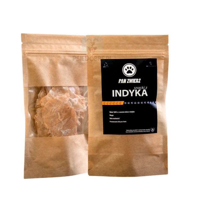 Pan Zwierz naturalne smaczki indyk 25g