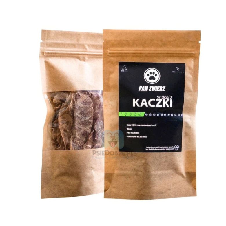 Pan Zwierz naturalne smaczki kaczka 25g