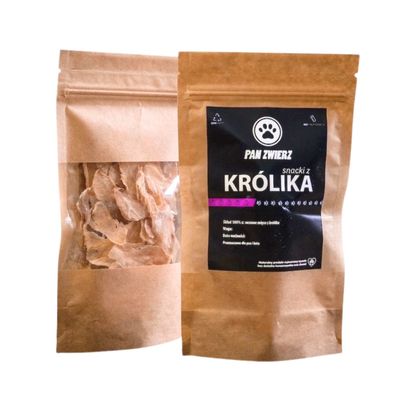 Pan Zwierz naturalne smaczki królik 25g
