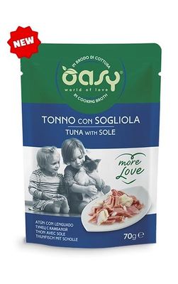 OASY MORE LOVE tuńczyk i sola 70g