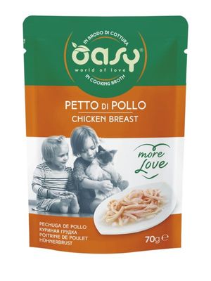 OASY MORE LOVE pierś z kurczaka 70g