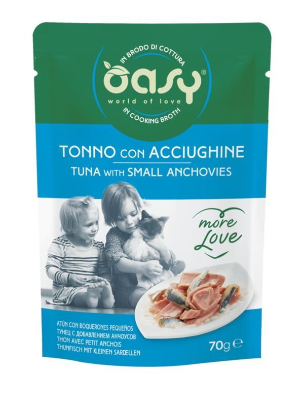 OASY MORE LOVE tuńczyk z anchois 70g