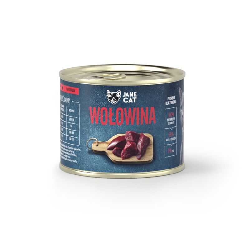 Jane Cat wołowina 200g
