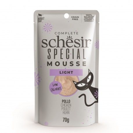 Schesir Special Mousse kurczak z indykiem i dynią 70 g