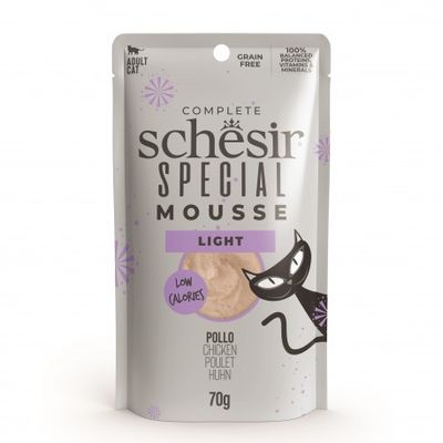Schesir Special Mousse kurczak z indykiem i dynią 70 g