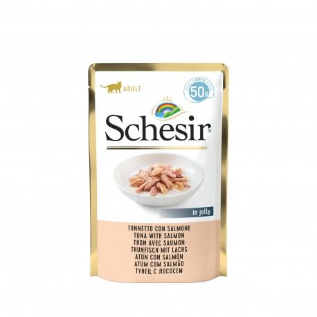Schesir CB tuńczyk z łososiem w galarecie 50 g