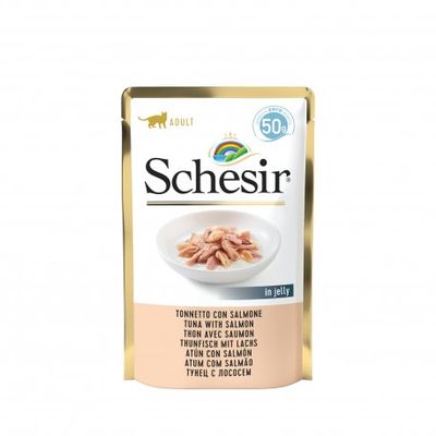 Schesir CB tuńczyk z łososiem w galarecie 50 g