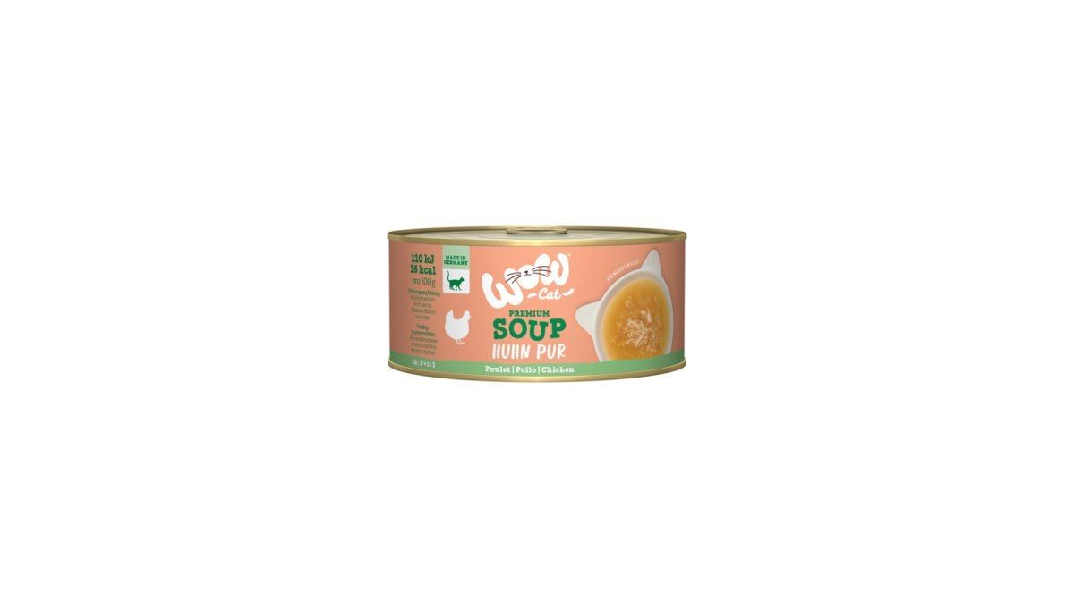 WOW Cat soup bulion z kurczakiem (70g)