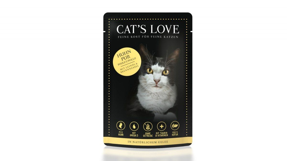 Cat&#39;s Love kurczak w naturalnej galaretce (85g)