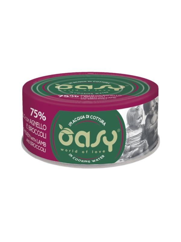 OASY MORE LOVE kurczak z jagnięciną 70g