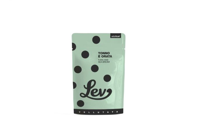 Lev Cat Vellutata mus tuńczyk dorada 60g