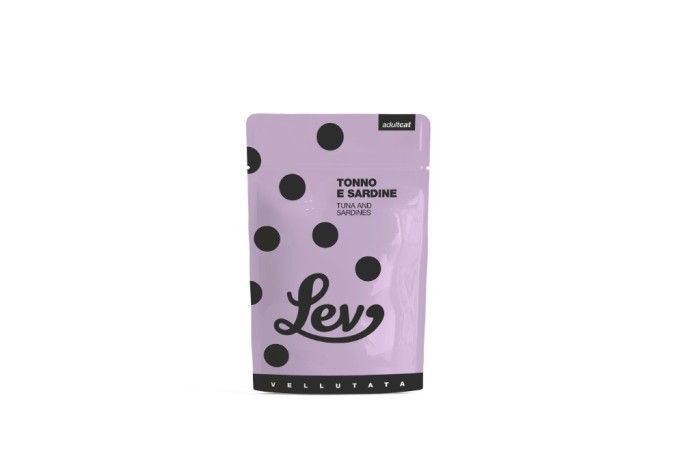 Lev Cat Vellutata mus tuńczyk sardynka 60g