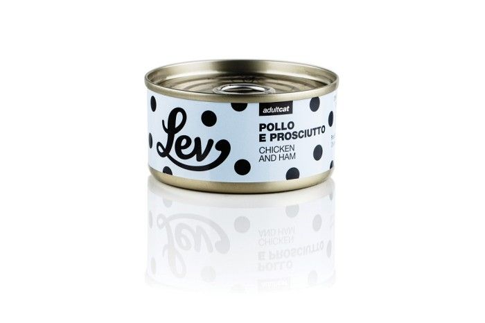 Lev Cat kurczak z szynką w galarecie 70g