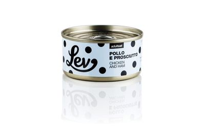 Lev Cat kurczak z szynką w galarecie 70g