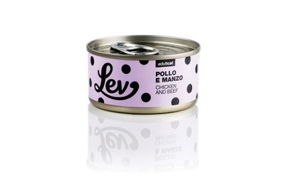 Lev Cat kurczak z wołowiną w galarecie 70g