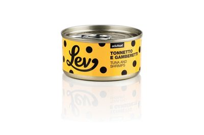Lev Cat tuńczyk z krewetkami w galarecie 70g