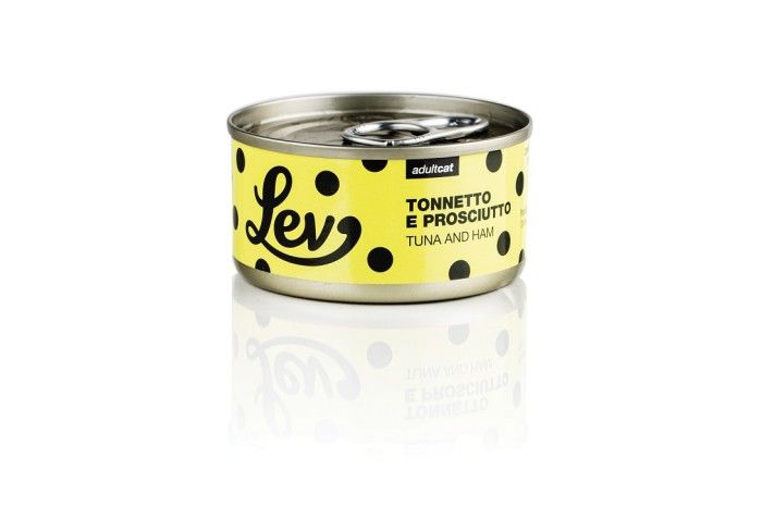Lev Cat tuńczyk z szynką w galarecie 70g
