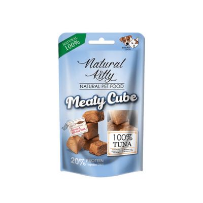 Natural Kitty Meaty Cube przysmak tuńczyk 60g