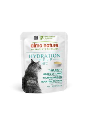 Almo Nature HFC Hydration Help - bulion &amp; filet z tuńczyka 50g