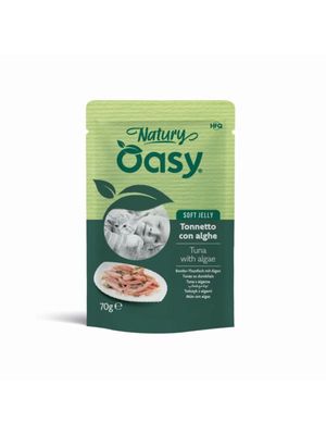 Oasy Natury tuńczyk z algami w galaretce 70g