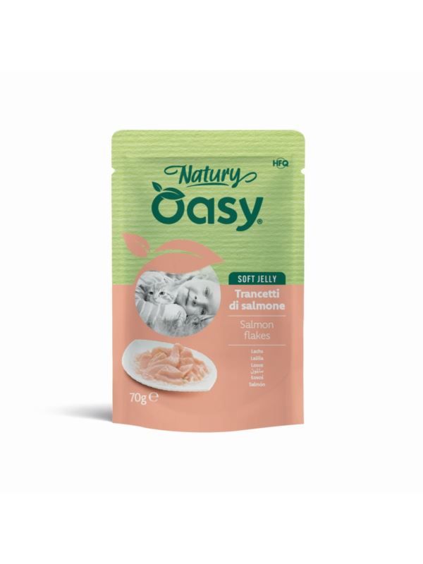 Oasy Natury łosoś w galaretce 70g