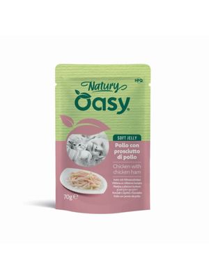 Oasy Natury kurczak z szynką w galaretce 70g