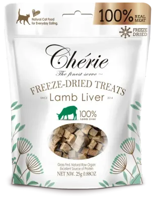 Cherie przysmak liofilizowana wątróbka jagnięca 100%