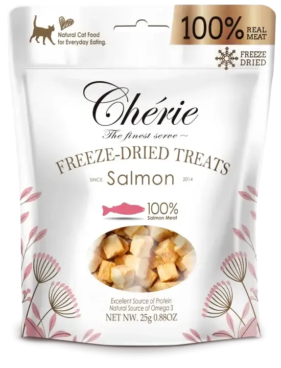 Cherie przysmak liofilizowany łosoś 100%