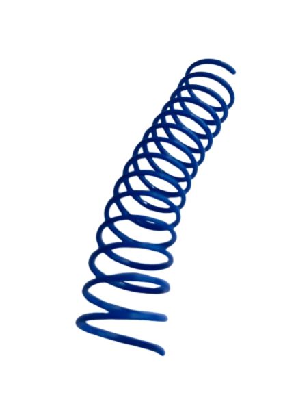 Sprężynka XXL niebieska 11cm