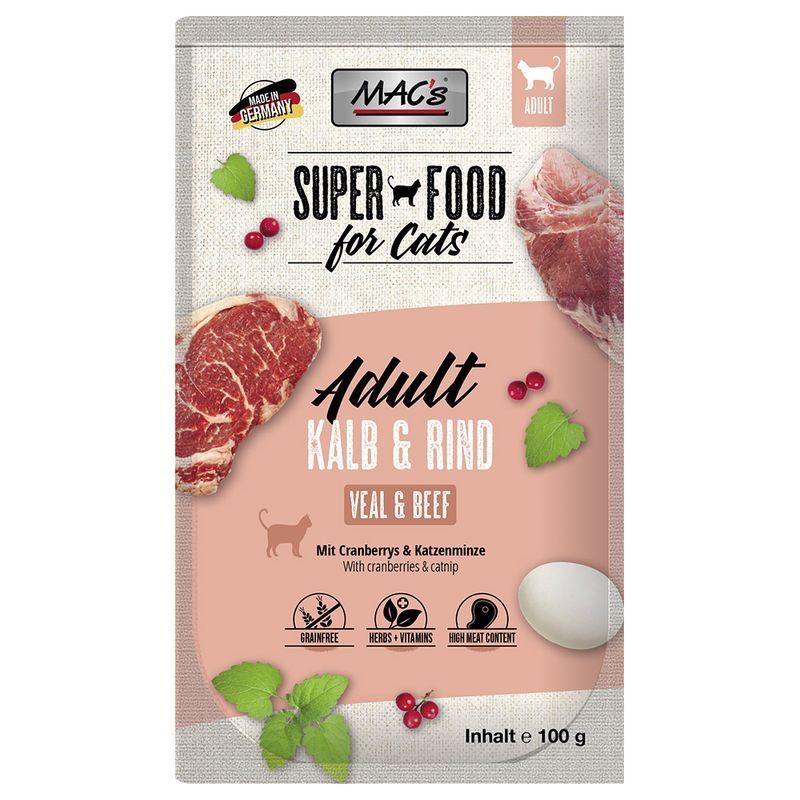Mac&#39;s superfood cielęcina i wołowina 100g