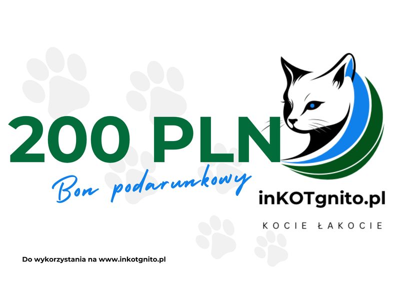 Karta podarunkowa inKOTgnito 200PLN
