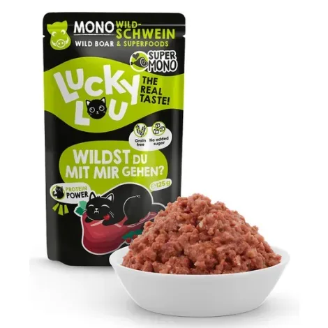 Lucky Lou SuperMono Dzik saszetka 125g