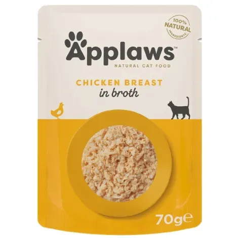 Applaws saszetka dla kota kurczak w rosole 70g