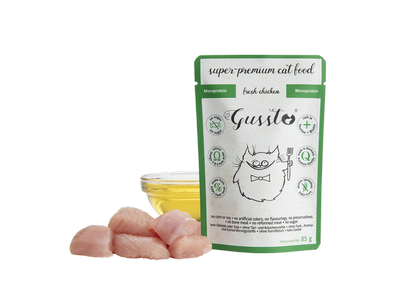 Gussto Fresh Chicken karma mokra monoproteinowa kurczak 85g