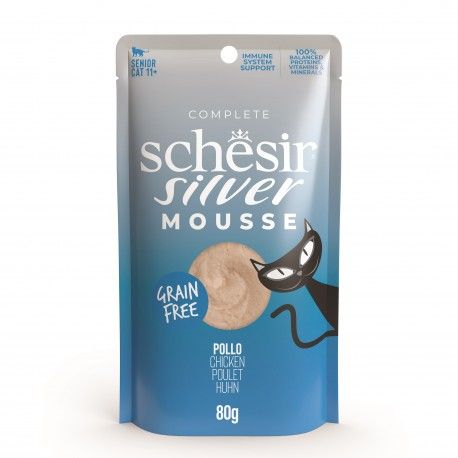 Schesir Silver mus kurczak z dynią 80 g