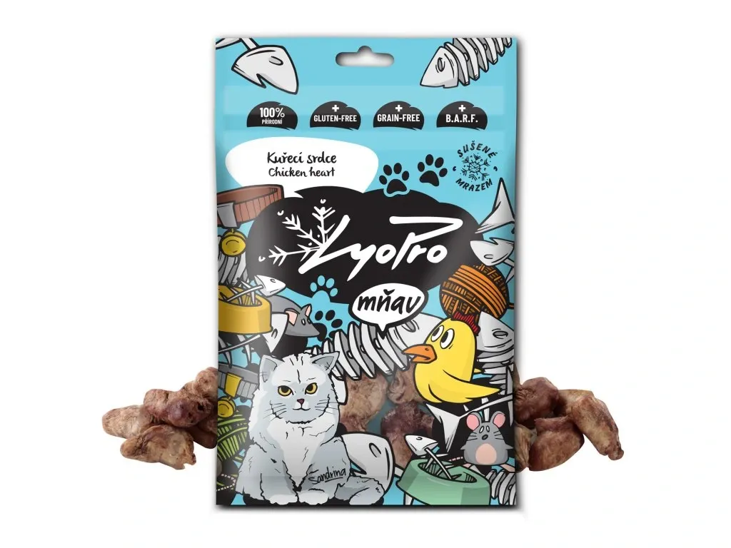 LyoPro smakołyki liofilizowane serca z kurczaka
