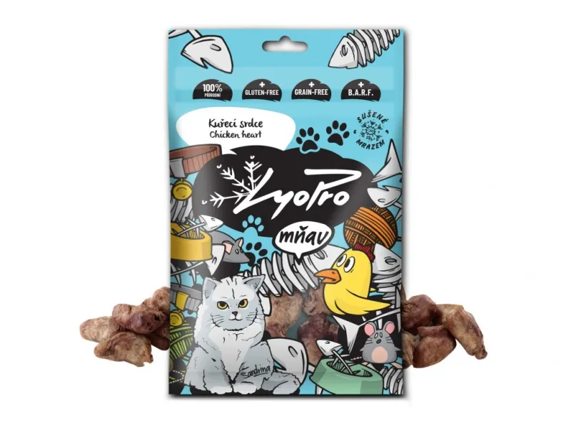 LyoPro smakołyki liofilizowane serca z kurczaka