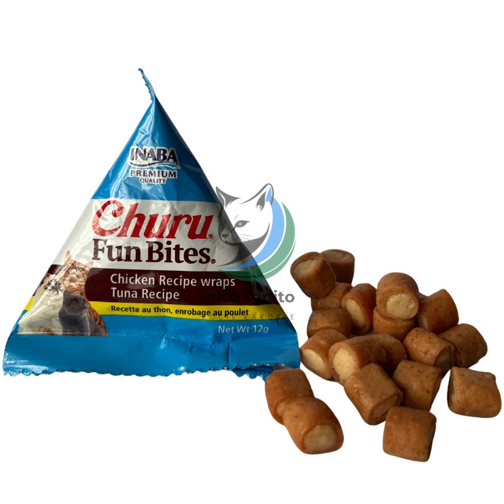 Inaba Churu Fun Bites kurczak z tuńczykiem 12g