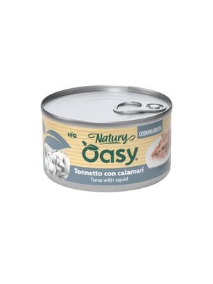 Oasy NATURY cooking broth tuńczyk z kalmarami w bulionie 85g
