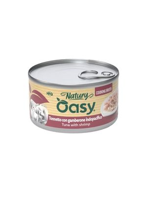 Oasy NATURY cooking broth tuńczyk z krewetkami w bulionie 85g