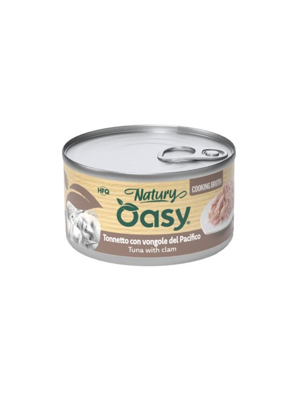 Oasy NATURY cooking broth tuńczyk i małże w bulionie 85g