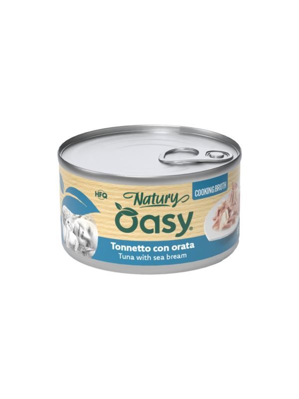 Oasy NATURY cooking broth tuńczyk z doradą w bulionie 85g