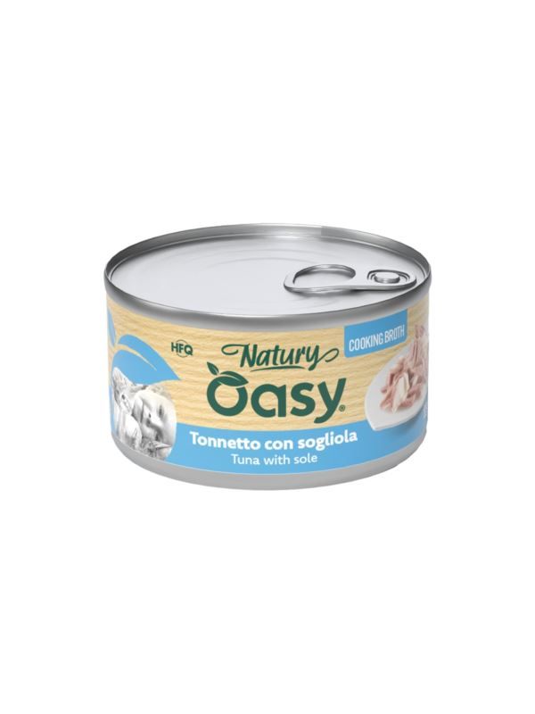 Oasy NATURY cooking broth tuńczyk i sola w bulionie 85g